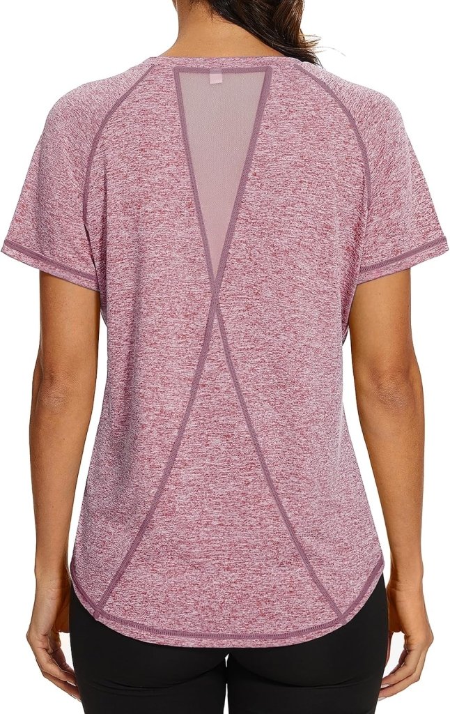 Load image into Gallery viewer, Gyabnw Sportshirt dames T-shirts dames korte mouwen elastisch shirt gym dames rug ademend mesh top fitness yoga hardlopen dans - happygetfit.com
