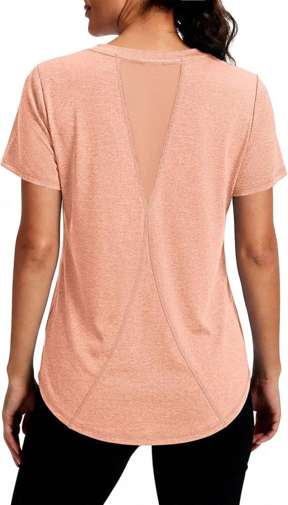 Load image into Gallery viewer, Gyabnw Sportshirt dames T-shirts dames korte mouwen elastisch shirt gym dames rug ademend mesh top fitness yoga hardlopen dans - happygetfit.com
