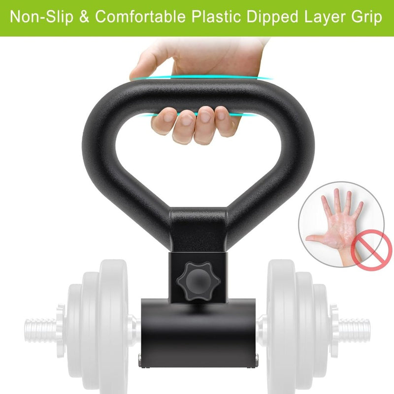 Load image into Gallery viewer, Halter naar kettlebell convertergreep zwart - happygetfit.com
