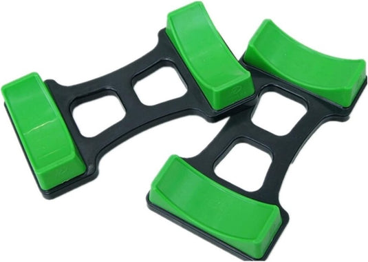 Halterhouders set van 2 groen voor dumbbells - happygetfit.com
