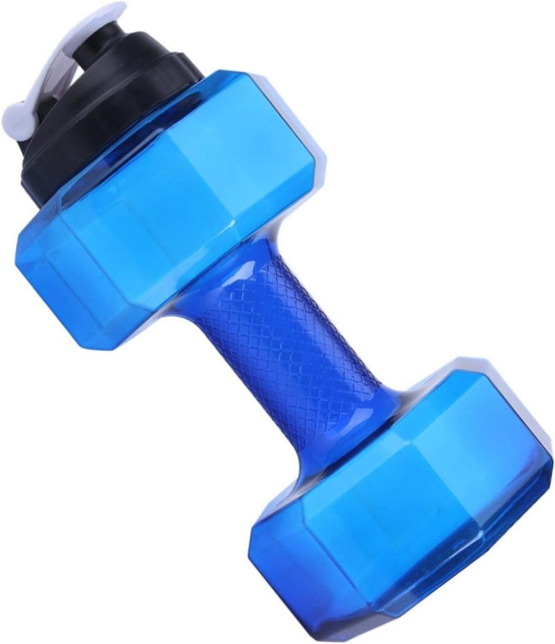 Laden Sie das Bild in Galerie -Viewer, Haltervormige waterfles 2,2 liter blauw - happygetfit.com
