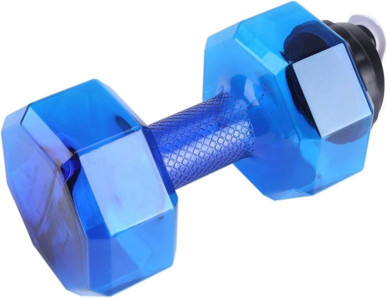 Laden Sie das Bild in Galerie -Viewer, Haltervormige waterfles 2,2 liter blauw - happygetfit.com
