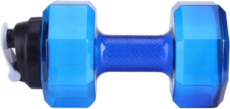 Laden Sie das Bild in Galerie -Viewer, Haltervormige waterfles 2,2 liter blauw - happygetfit.com
