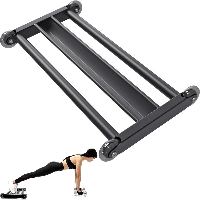 Załaduj obraz do przeglądarki galerii, Hamstring roller met V-vormige voetsteun en soepele wielen – glute trainer – core trainer - happygetfit.com
