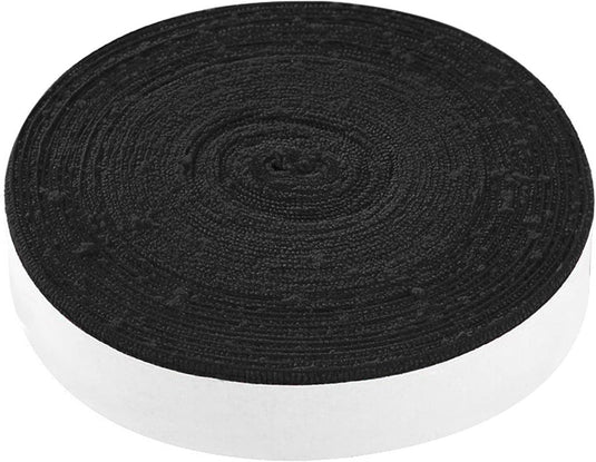 Handdoek gripband rol 10 meter zwart - happygetfit.com