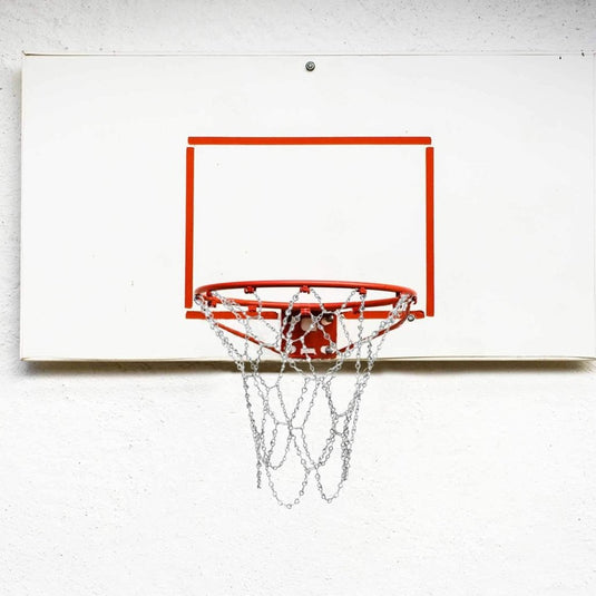 Heavy Duty basketbalkettingnet met S-haken - vervanging van hoepelnetten - premium kwaliteit en duurzaam - happygetfit.com