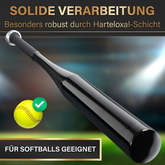 Heldenwerk Honkbalknuppel van Hout of Aluminium - Honkbal Knuppel 31 inch - Honkbalknuppels antislip solide afwerking - happygetfit.com