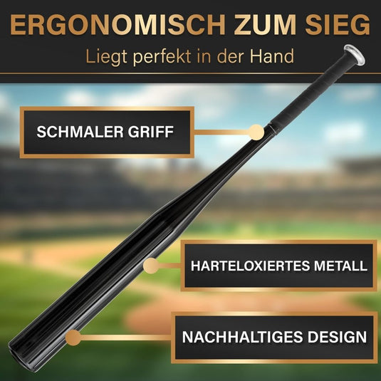 Heldenwerk Honkbalknuppel van Hout of Aluminium - Honkbal Knuppel 31 inch - Honkbalknuppels antislip solide afwerking - happygetfit.com