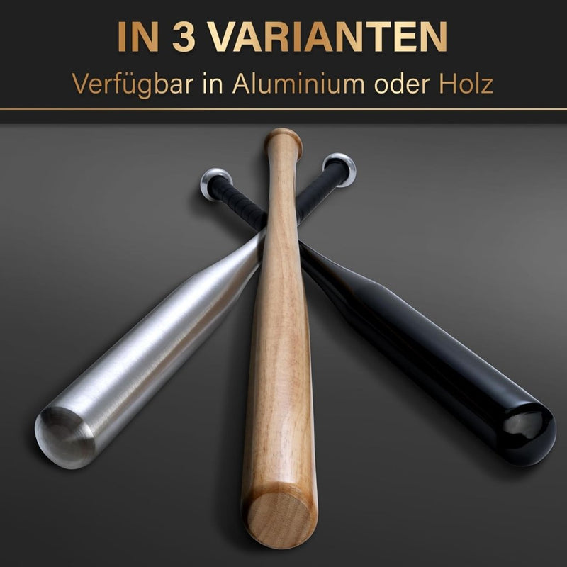 Load image into Gallery viewer, Heldenwerk Honkbalknuppel van Hout of Aluminium - Honkbal Knuppel 31 inch - Honkbalknuppels antislip solide afwerking - happygetfit.com
