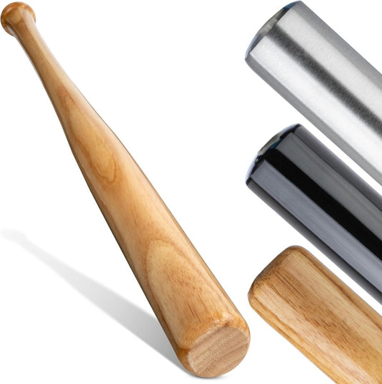 Heldenwerk Honkbalknuppel van Hout of Aluminium - Honkbal Knuppel 31 inch - Honkbalknuppels antislip solide afwerking - happygetfit.com