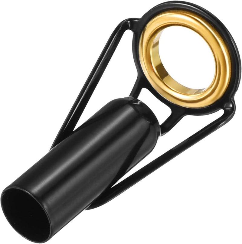 Laden Sie das Bild in Galerie -Viewer, Hengel topogen 3 stuks 1 mm van roestvrij staal zwart-goud – hengeltop reparatieset – visaccessoires - happygetfit.com
