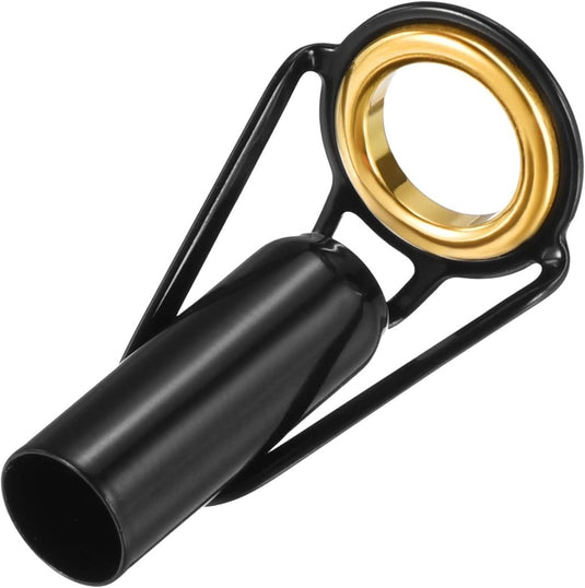 Hengel topogen 3 stuks 1 mm van roestvrij staal zwart-goud – hengeltop reparatieset – visaccessoires - happygetfit.com