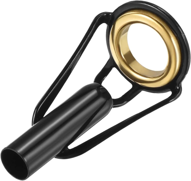 Laden Sie das Bild in Galerie -Viewer, Hengel topogen 3 stuks 1 mm van roestvrij staal zwart-goud – hengeltop reparatieset – visaccessoires - happygetfit.com
