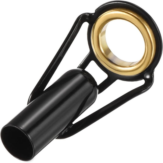 Hengel topogen 3 stuks 1 mm van roestvrij staal zwart-goud – hengeltop reparatieset – visaccessoires - happygetfit.com