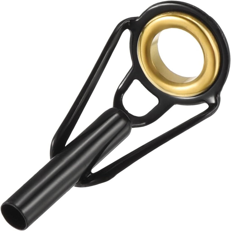 Laden Sie das Bild in Galerie -Viewer, Hengel topogen 3 stuks 1 mm van roestvrij staal zwart-goud – hengeltop reparatieset – visaccessoires - happygetfit.com

