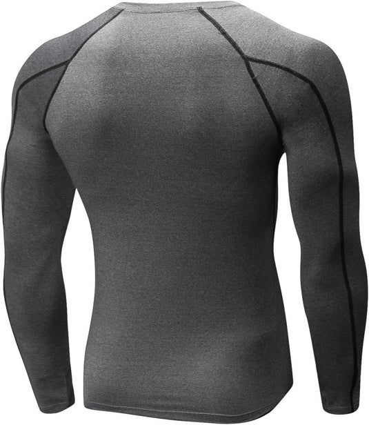 Heren compressieshirt voor sport en training - happygetfit.com