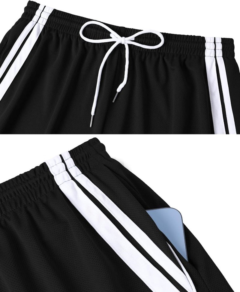 Chargez l'image dans la visionneuse de la galerie, Heren sportset met T-shirt en korte broek - happygetfit.com
