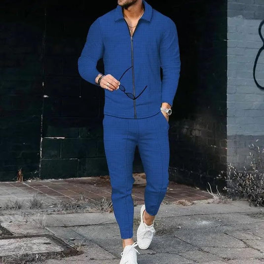 Heren trainingspak 2-delig met vest en joggingbroek - happygetfit.com