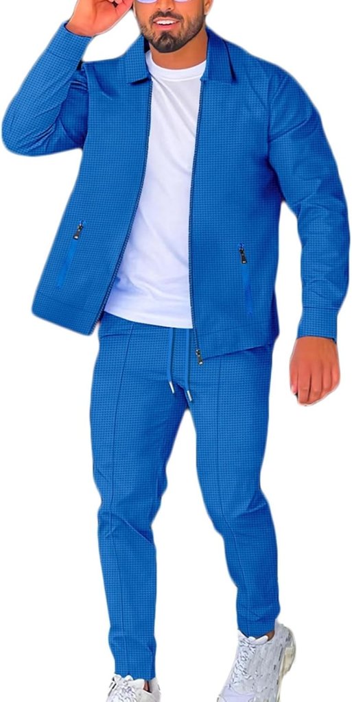Heren trainingspak 2-delig met vest en joggingbroek - happygetfit.com