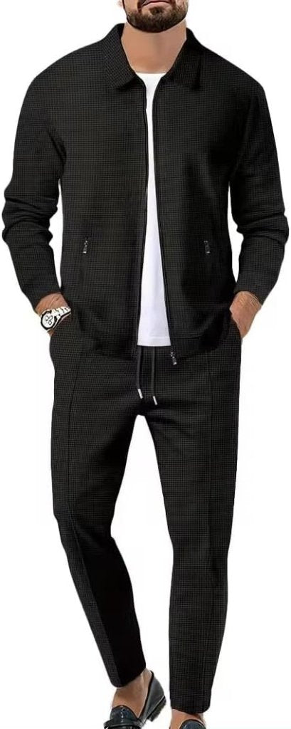 Heren trainingspak 2-delig met vest en joggingbroek - happygetfit.com