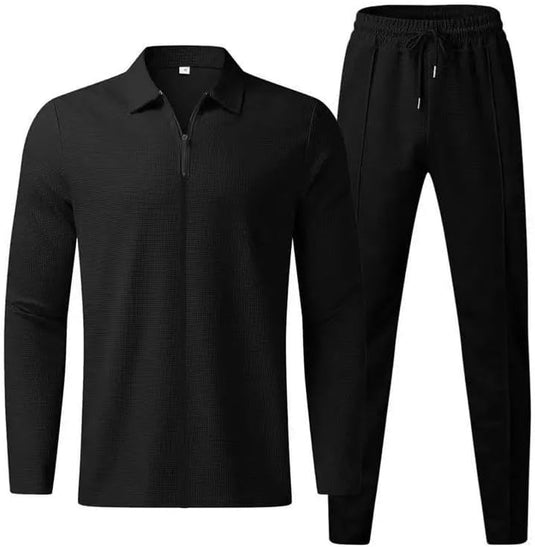Heren trainingspak 2-delig met vest en joggingbroek - happygetfit.com