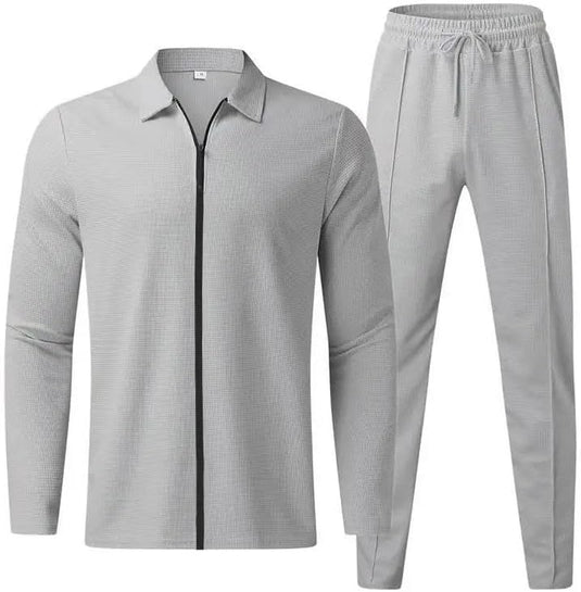 Heren trainingspak 2-delig met vest en joggingbroek - happygetfit.com
