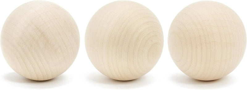 Laden Sie das Bild in Galerie -Viewer, Houten hockey trainingsballen 5,1 cm – 3 stuks - happygetfit.com
