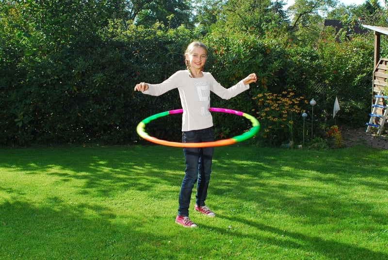 Laad afbeelding in Galerijviewer, HUDORA Fitness Sports Hoop - hoelahoep - Eenvoudig in elkaar te steken en in 2 maten te gebruiken - happygetfit.com
