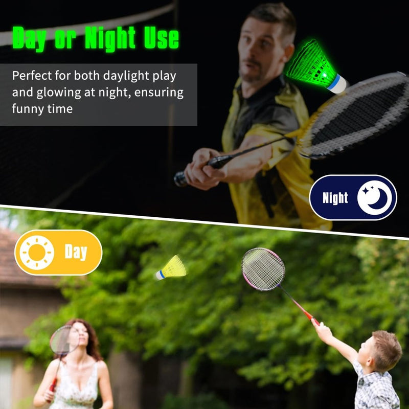 Laad afbeelding in Galerijviewer, Hysagtek 12 Pcs Badminton Shuttlecocks Badminton Birdie, Indoor Outdoor Sport Ball Training Exercise Gym Fitness Game - happygetfit.com
