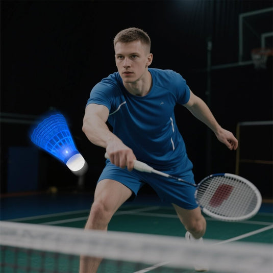 Hysagtek 12 Pcs Badminton Shuttlecocks Badminton Birdie, Indoor Outdoor Sport Ball Training Exercise Gym Fitness Game - happygetfit.com