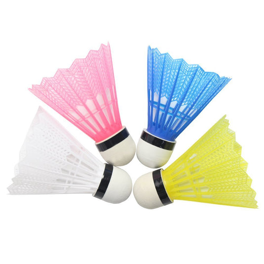 Hysagtek 12 Pcs Badminton Shuttlecocks Badminton Birdie, Indoor Outdoor Sport Ball Training Exercise Gym Fitness Game - happygetfit.com