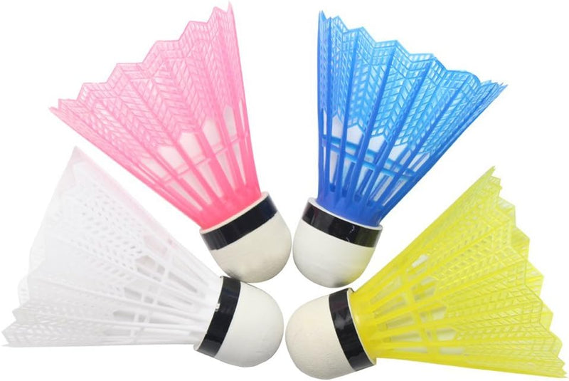 Laad afbeelding in Galerijviewer, Hysagtek 12 Stuks Badminton Shuttles Badminton Birdie, Indoor Outdoor Sport Bal Training Oefening Gym Fitness Spel - happygetfit.com
