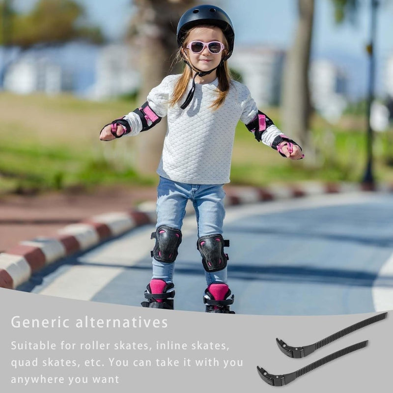 Laad afbeelding in Galerijviewer, Inline Skate Gesp Vervangingsgesp, met Clip, Roller Skates Stopper Gesp, Rolschaats- en Skate- Riemen, Vervangingsriem voor Roller Inline Skate, Vervangingsgespen voor Inline Skates, Universele - happygetfit.com
