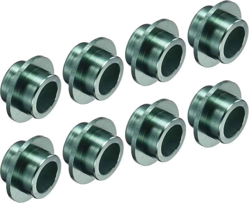 Laad afbeelding in Galerijviewer, Inline skate lager spacers 8 stuks 8 mm van aluminium groen – afstandhouders – skate accessoires - happygetfit.com
