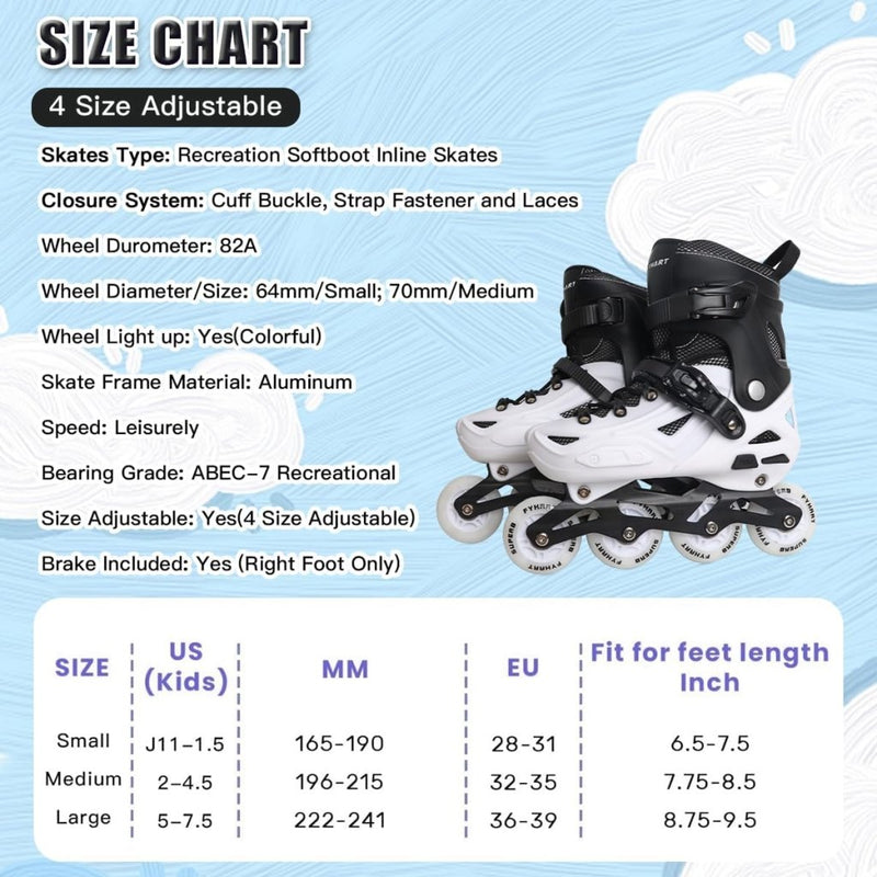 Load image into Gallery viewer, Inlineskates voor kinderen, jongens, meisjes, 4 maten, inlineskates - happygetfit.com
