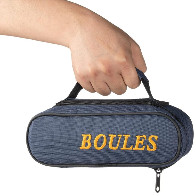 Carica l’immagine nel visualizzatore della galleria, Jeu de boules draagtas voor 8 ballen van waterbestendig nylon met verstelbare schouderriem – petanque opbergtas – boules accessoires - happygetfit.com
