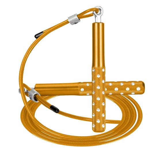 Jump Rope, Wastou Speed Jumping Rope for Training Fitness Exercise, Adjustable Adults Workout Skipping Rope for Men, Women, Kids, Girls - happygetfit.com