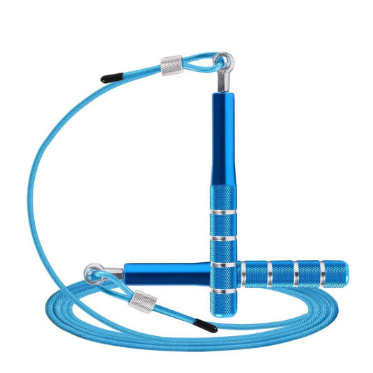 Jump Rope, Wastou Speed Jumping Rope for Training Fitness Exercise, Adjustable Adults Workout Skipping Rope for Men, Women, Kids, Girls - happygetfit.com