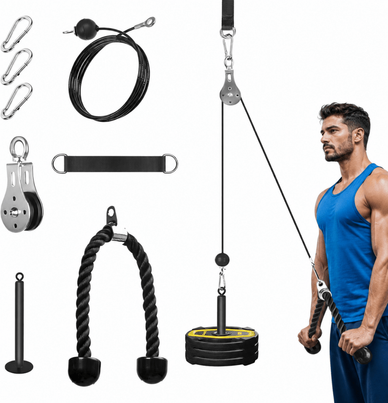Laden Sie das Bild in Galerie -Viewer, Kabelkatrol fitness systeem voor lat pulldowns - happygetfit.com
