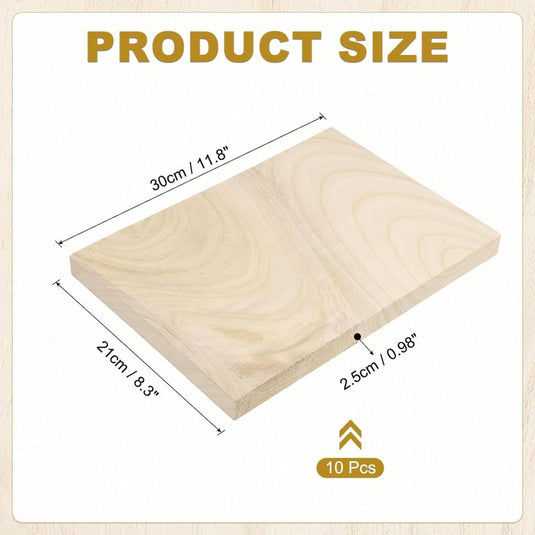 Karate breekplanken 10 stuks 30 x 20,5 cm van hout – taekwondo breaking boards – vechtsport training en demonstraties - happygetfit.com