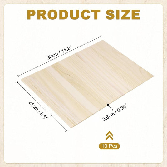 Karate breekplanken 10 stuks 30 x 20,5 cm van hout – taekwondo breaking boards – vechtsport training en demonstraties - happygetfit.com