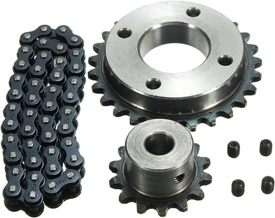 Kettingaandrijving 14:27 voor elektrisch skateboard en longboard – 8044 motor tandwielset – DIY onderdelen - happygetfit.com