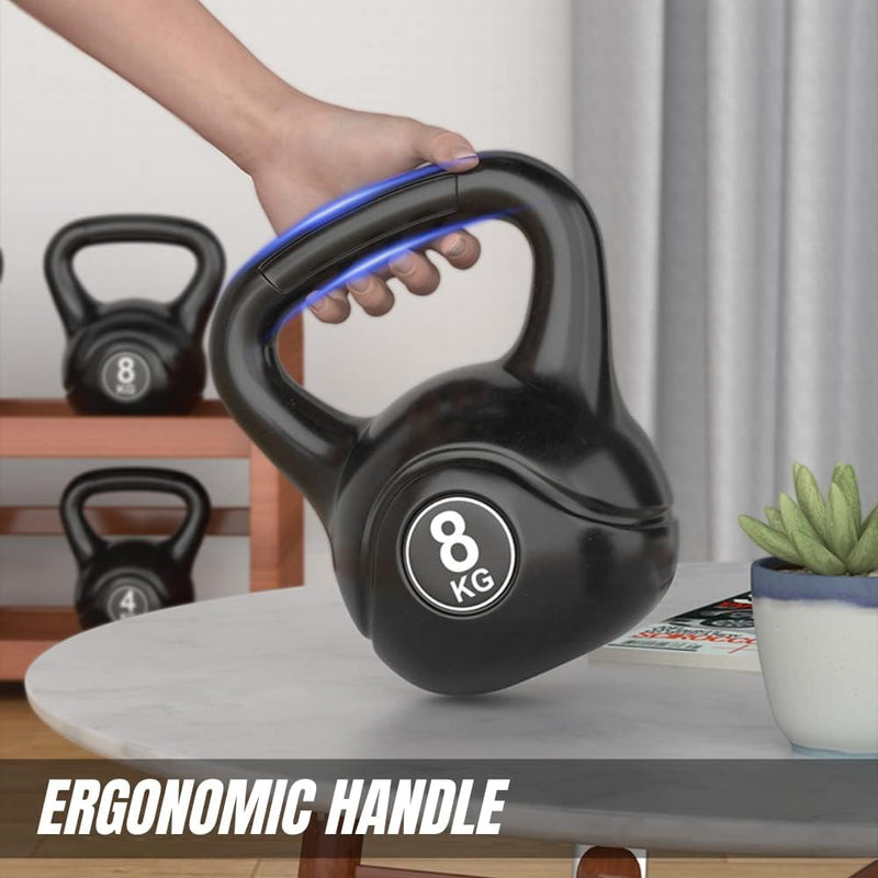 Laden Sie das Bild in Galerie -Viewer, Kettlebell 12 kg met ergonomische handgreep - happygetfit.com
