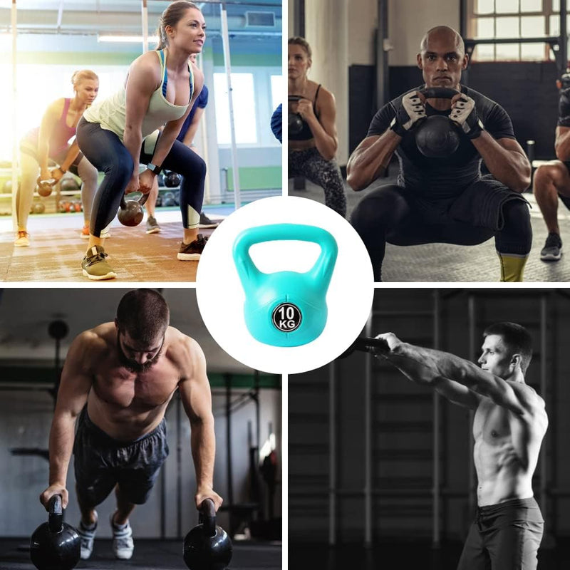 Load image into Gallery viewer, Kettlebell-Gewicht met Ergonomische Handgreep, Kettlebell-Halter voor Spiertraining Thuis en in de Sportschool - happygetfit.com
