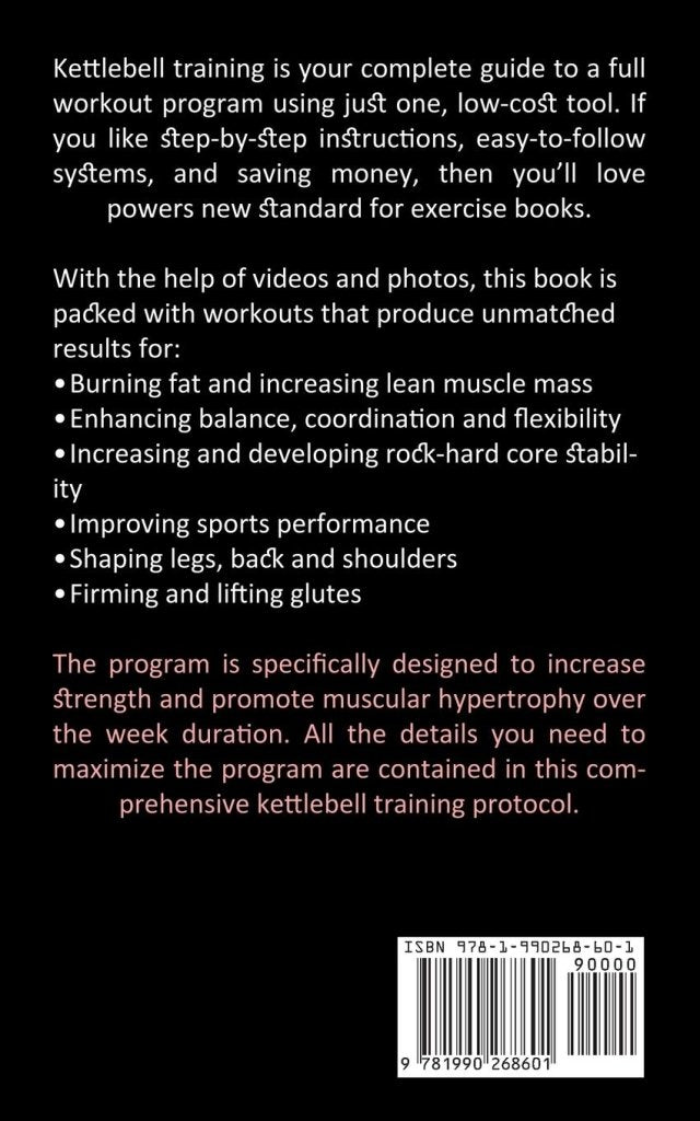Load image into Gallery viewer, Kettlebell Training: Burn Fat and Get Lean and Shredded With Total Body Kettlebell Training (The Fastest Way to Strength and Muscle) - happygetfit.com
