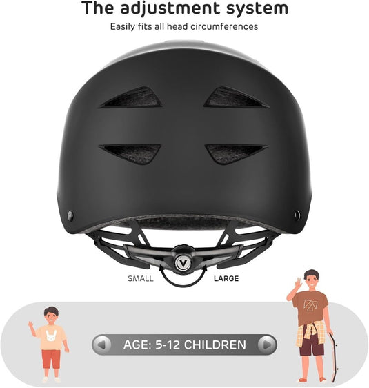 Kids Helm en Pads Set Leeftijd 5-15 Jaar Kids Skateboard Helm Kniebeschermers Elleboog Pads Pols Pads voor Roller Scooter Fietsen Schaatsen - happygetfit.com