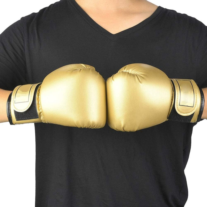 Laad afbeelding in Galerijviewer, Kinder bokshandschoenen goud voor training - happygetfit.com
