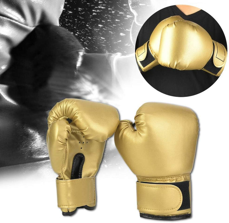 Laad afbeelding in Galerijviewer, Kinder bokshandschoenen goud voor training - happygetfit.com
