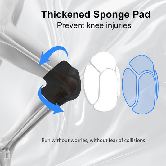 Kniebeschermers 1 paar met schokabsorberende EVA-vulling voor volleybal dansen en basketbal – sportkniebescherming – kniekussens - happygetfit.com