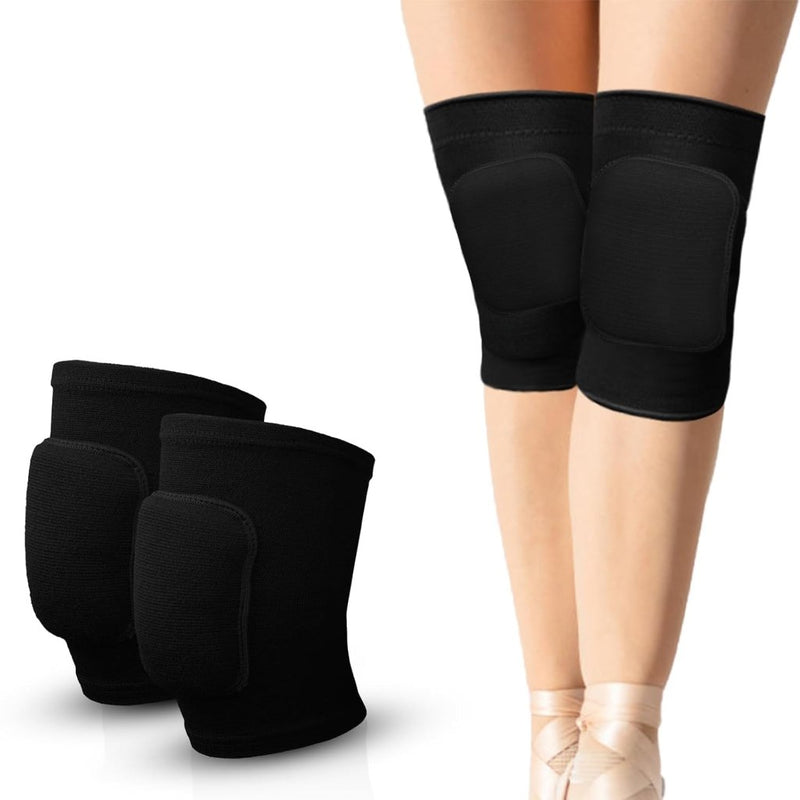 Laad afbeelding in Galerijviewer, Kniebeschermers 1 paar met schokabsorberende EVA-vulling voor volleybal dansen en basketbal – sportkniebescherming – kniekussens - happygetfit.com
